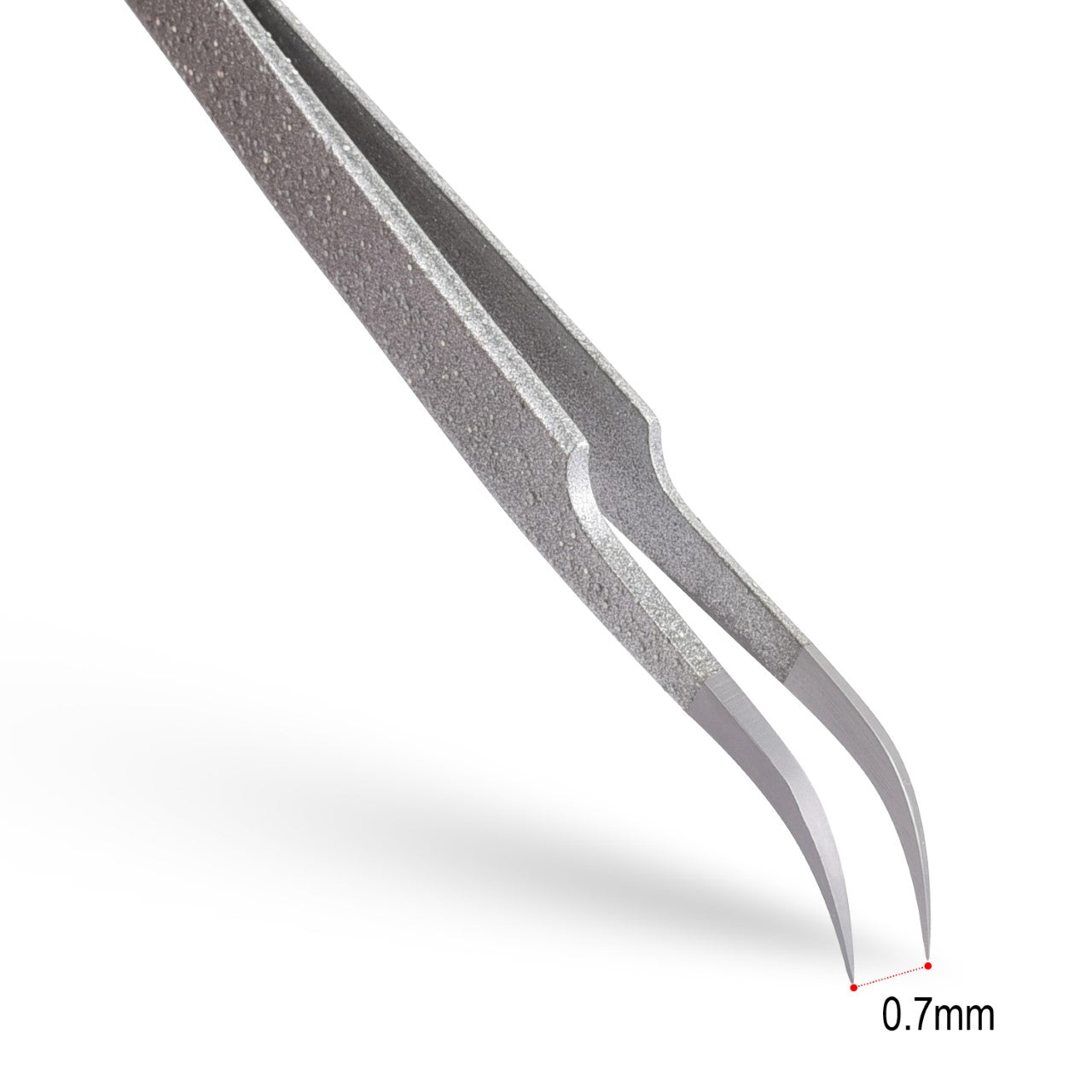 Professional Lash Tweezers, Volume, Diamond Dust Grip & Pink Case for Eyelash Extensions | Ida Jane Lashes